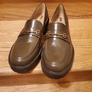 Sam Edelman chunky lug sole platform loafers